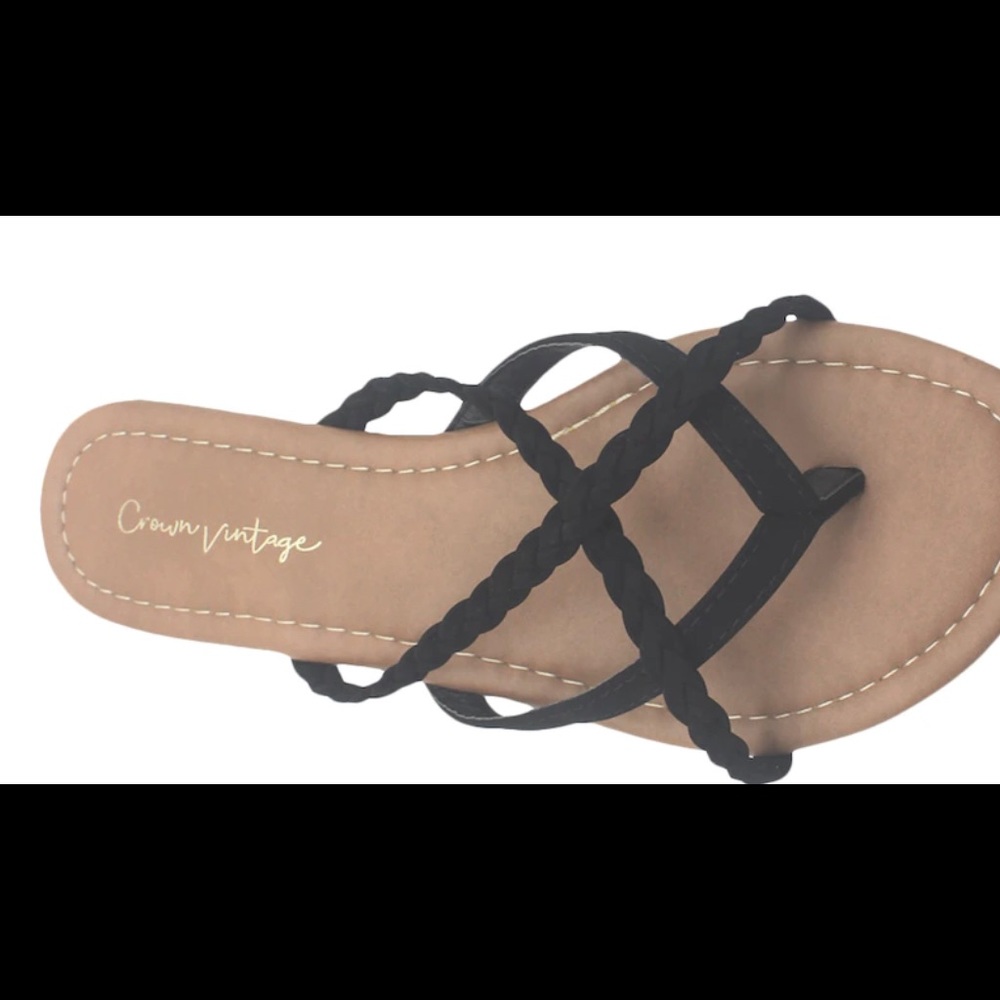 Crown Vintage Cute Flipflops , sandals